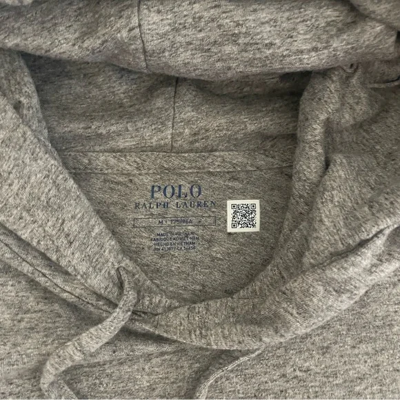 Polo by Ralph Lauren Gray Sweatshirt Hoodie - Picture 4 of 8